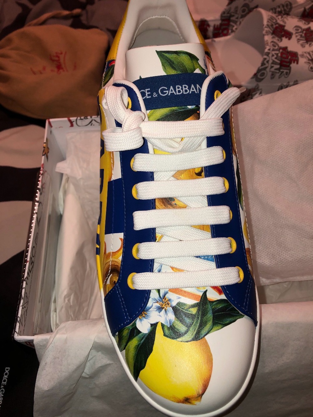 Dolce & Gabbana Limoni Sneakers - Picture 3 of 9